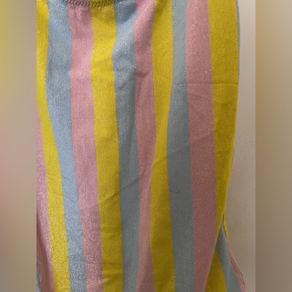 Solid & Striped Glittery Low Back One Piece - image 2